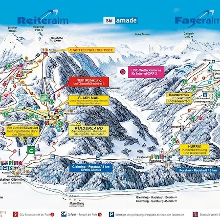 아파트 Appartement-reiteralm Schober 슈라드밍